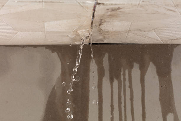 Professional Burst Pipe Cleanup technician working in Menifee, CA